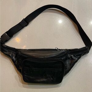 Genuine Leather Waist Bag or Chest Bag